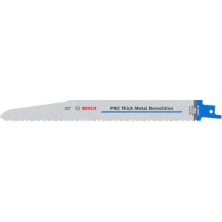 Säbelsägeblatt S 1130 CF L.225mm B.22mm TPI 8+10 2,5+3,2mm 2x2 Geometrie 5er Pk.