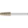 Schleifstift INOX EDGE D10xH25mm 6mm NK AN 46 KE PFERD