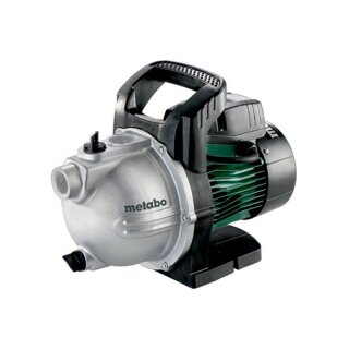Gartenpumpe P 4000 G 4000 l/h 46m 4,6bar 1100W Grauguss 25,4mm (1Zoll) IG METABO