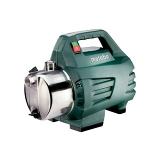 Gartenpumpe P 4500 Inox 4500 l/h 48m 4,8bar 1300W VA 25,4mm (1Zoll) IG METABO