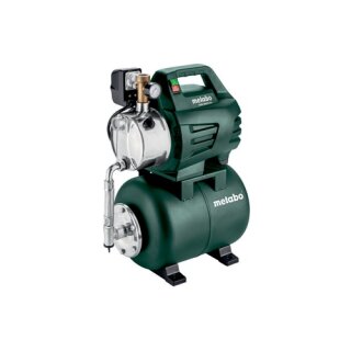 Hauswasserwerk HWW 4000/25 Inox 4000 l/h 45m 8m 1100 W STA 24l METABO