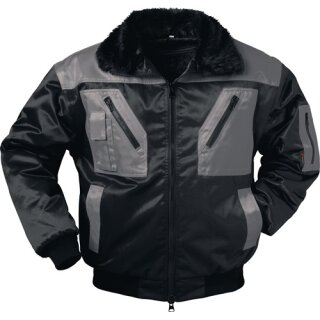 Pilotjacke ASKIM 4-in-1 Gr.XXXL schwarz/grau NORWAY