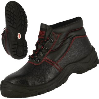 Sicherheitsstiefel BASIC STEP MID Gr.42 schwarz S3 SRC EN20345 Volleder NITRAS