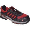 Sicherheitsschuh PRO STEP Gr.43 schwarz/rot S1P SRC ESD...