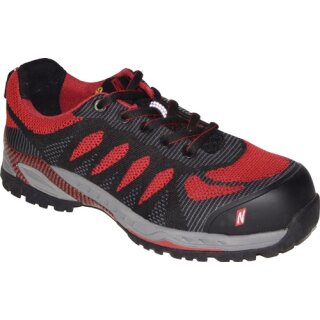 Sicherheitsschuh PRO STEP Gr.44 schwarz/rot S1P SRC ESD EN ISO 20345,EN61340-4-3