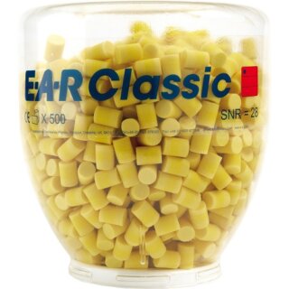 Gehörschutzstöpsel E-A-R™ Classic™ Refill EN 352-2 SNR 28 dB 500 PA/Dispenser 3M
