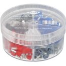 Sortimentsbox 200-tlg.2x0,75-2x2,5mm² Ku.-Box KNIPEX