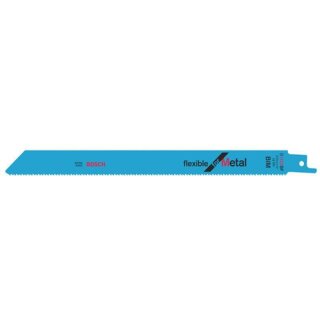Säbelsägeblatt S 1122 BF L.225mm B.19mm TPI 14 1,8mm geschr.,gefr.100 St./Karte