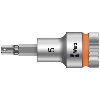 Steckschlüsseleinsatz 8740 C HF 1/2 Zoll SW 5mm L.60mm WERA