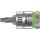 Steckschlüsseleinsatz 8767 A HF TORX® 1/4 Zoll T10 L.28mm WERA