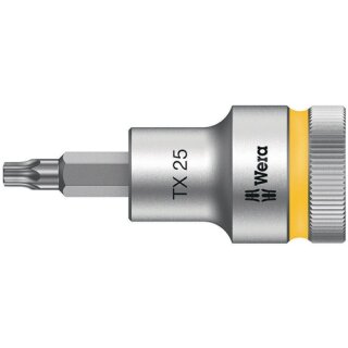 Steckschlüsseleinsatz 8767 C HF TORX® 1/2 Zoll T25 L.60mm WERA