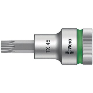 Steckschlüsseleinsatz 8767 C HF TORX® 1/2 Zoll T45 L.60mm WERA