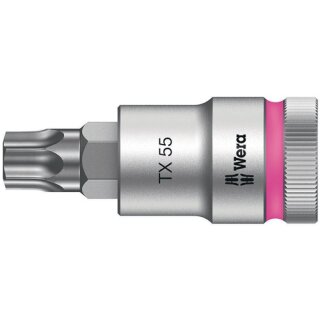 Steckschlüsseleinsatz 8767 C HF TORX® 1/2 Zoll T55 L.60mm WERA