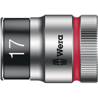 Steckschlüsseleinsatz 8790 HMC HF 1/2 Zoll 6-kant SW 17mm L.37mm WERA