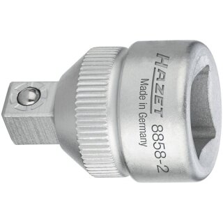 Reduzierstück 8858-2 Antriebs-4-KT.3/8 Zoll Abtriebs-4-KT.1/4 Zoll L.26mm HAZET