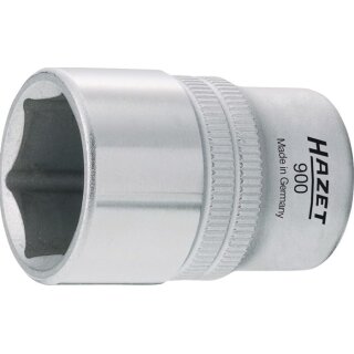 Steckschlüsseleinsatz 900 1/2 Zoll 6-kant SW 8mm L.38mm HAZET