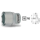 Steckschlüsseleinsatz 880 3/8 Zoll 6-kant SW 19mm L.31,5mm HAZET