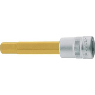 Steckschlüsseleinsatz 8801 3/8 Zoll 6-kant SW 8mm L.75mm HAZET
