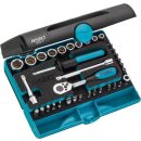 Steckschlüsselsatz 853-1 36-tlg.1/4 Zoll SW 5,5-14mm...