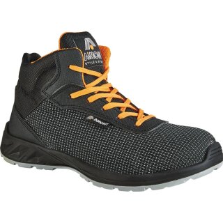 Sicherheitsstiefel Diamont AVANGER Gr.42 schwarz/orange S3 SRC EN20345