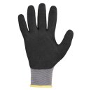 Handschuh OPTIMATE Gr.12 grau/schwarz EN 420/EN 388 PSA II OPTIFLEX