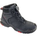 Sicherheitsstiefel Braxton Gr.43 schwarz/rot Leder S3 SRC...