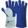 Schweißerhandschuhe Mühlheim Blue Gr.9 blau/grau Rindspaltleder