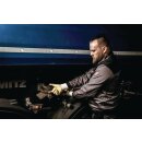 Handschuhe 03405 Gr.8 weiß/gelb PES m.Nitril EN 388 PSA II 12 NITRAS