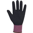 Handschuhe LADY FLEXTER Gr.8 pink/schwarz EN 420/EN 388 PSA II STRONGHAND