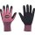 Handschuhe LADY FLEXTER Gr.8 pink/schwarz EN 420/EN 388 PSA II STRONGHAND