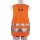 Warnweste MAS40 Quick EN361 EN20471 2-Punkt,Weste orange f.Gr.44-54 MAS
