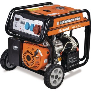 Stromerzeuger PG-E 80 TEA 6,5 kW Benzin UNICRAFT