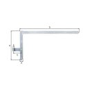Torwinkelband 400x800x40x105mm STA galv.verz.d.pass.li.ob...