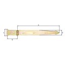 Werfgehänge L.302x77mm B.48x35mm S.2,5mm STA...