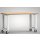 Werkbank B1500xT700xH840mm Buche Multiplex lichtgrau Bock-u.Lenkrollen,VG D125mm