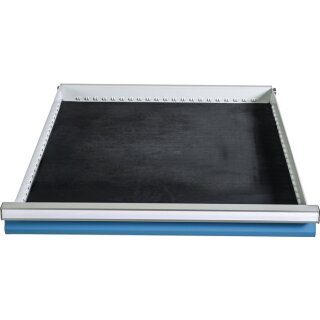 Schubladengummieinlage schwarz f.Schrank-B.900mm f.Schubladenschränke