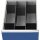 Schubladenunterteilungsmaterial Front-H.200mm 2Längs-/6Querteiler Schubl-B.450mm