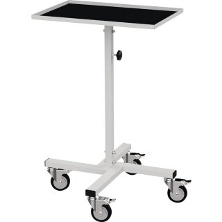 Materialständer Ladefl.L410xB610mm verstellb.H.945-1295mm lichtgrau Ablage starr