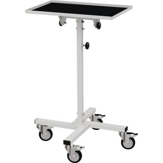 Materialständer Ladefl.L410xB610mm H.994-1344mm grau Ablage neigbar b.360Grad