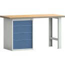 Werkbank PW 700 B1500xT700xH840mm Buche Multiplex...
