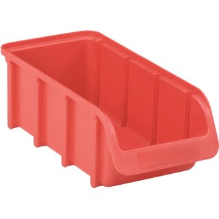 Sichtlagerkasten L216/183xB102xH74mm PP rot stapelbar HÜNERSDORFF