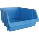 Sichtlagerkasten L216/183xB102xH74mm PP blau stapelbar HÜNERSDORFF