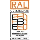 Steckregal H2000xB1000xT400mm Grundregal 16...
