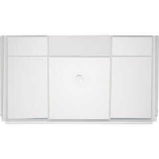Trennw.f.Regalkasten B.230mm PP transparent,geschl.1 BT=25 ST.LA-KA-PE