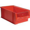 Sichtlagerkasten PLK L500xB315xH200mm PP rot LA-KA-PE