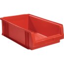 Sichtlagerkasten PLK L500xB315xH150mm PP rot LA-KA-PE