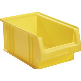 Sichtlagerkasten PLK L330xB213xH150mm PP gelb LA-KA-PE