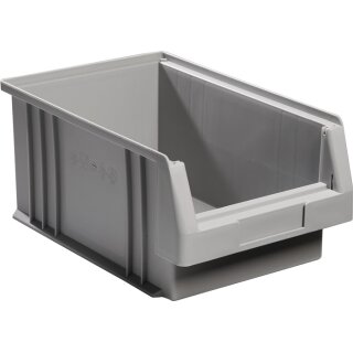 Sichtlagerkasten PLK L330xB213xH150mm PP grau LA-KA-PE