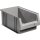 Sichtlagerkasten PLK L330xB213xH150mm PP grau LA-KA-PE