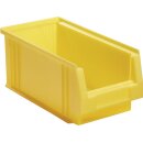Sichtlagerkasten PLK L290xB150xH125mm PP gelb LA-KA-PE